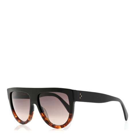 CELINE Shadow Sunglasses CL 4001IN Havana 